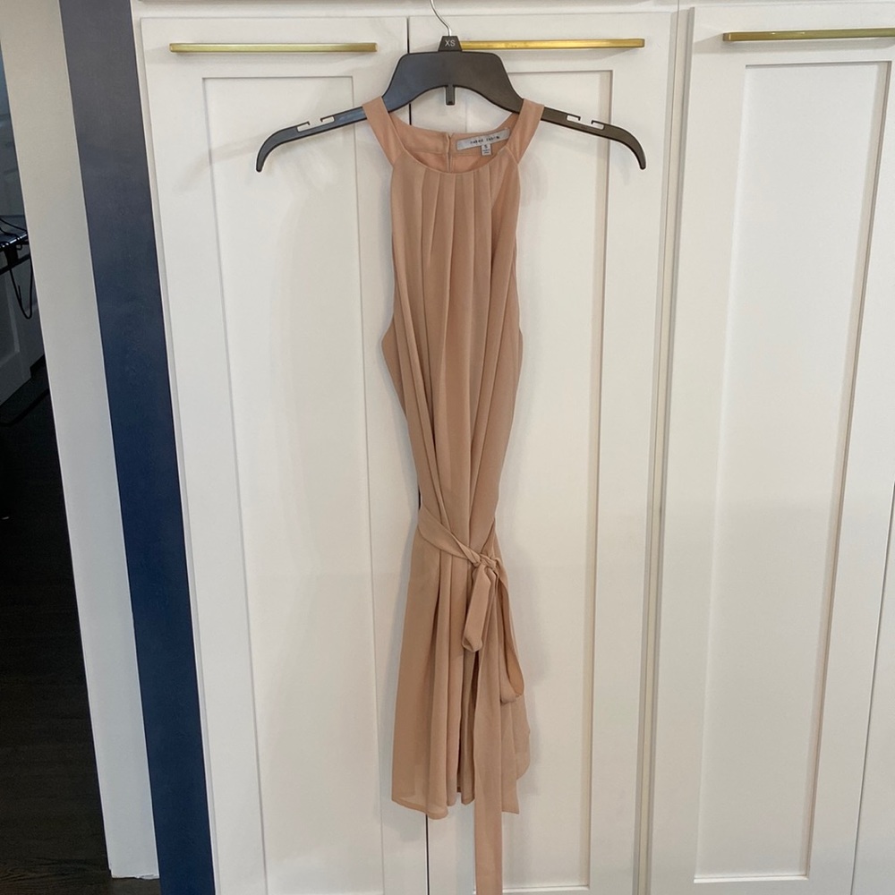 Cream/Blush high neck dress. Never worn.